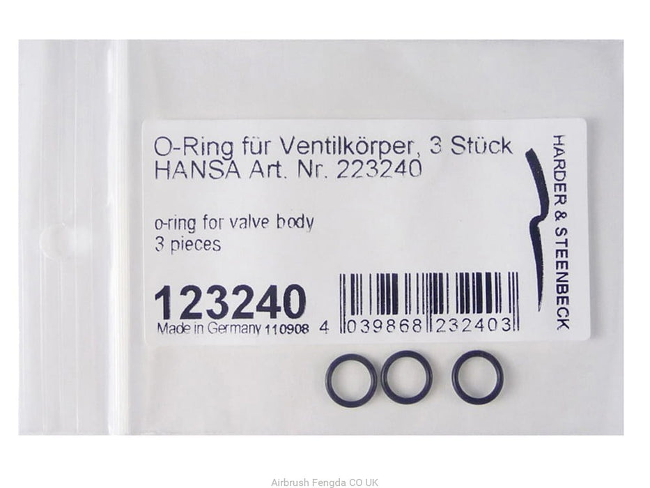 Harder & Steenbeck HS123240 O-ring for valve body + fPc valve (3pcs)