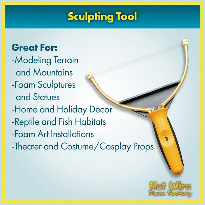 Hot Wire Foam Factory HWFK02-1 Sculpting Tool Kit