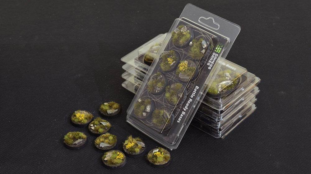 Gamers Grass Highland Bases - Round 32mm (x8)