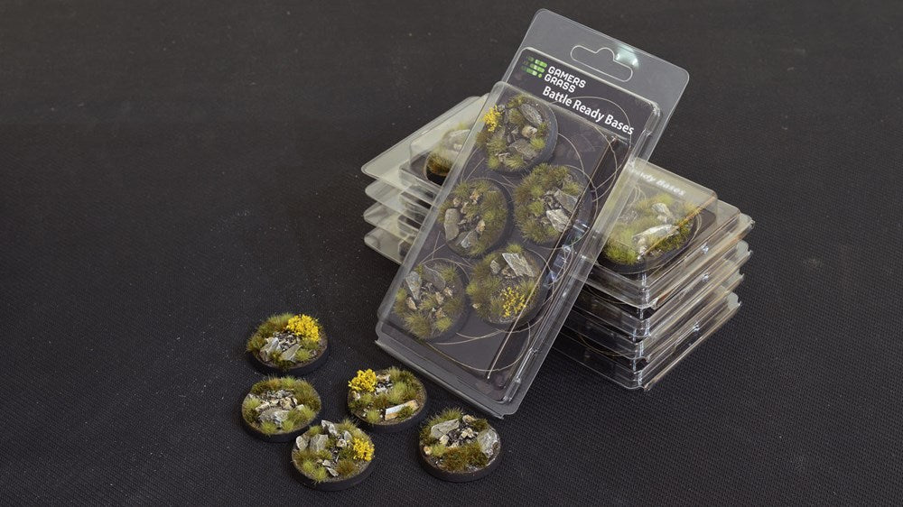 Gamers Grass Highland Bases - Round 40mm (x5)