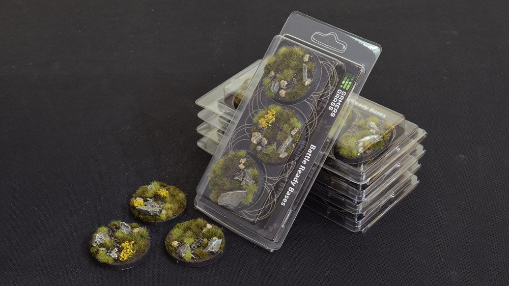 Gamers Grass Highland Bases - Round 50mm (x3)