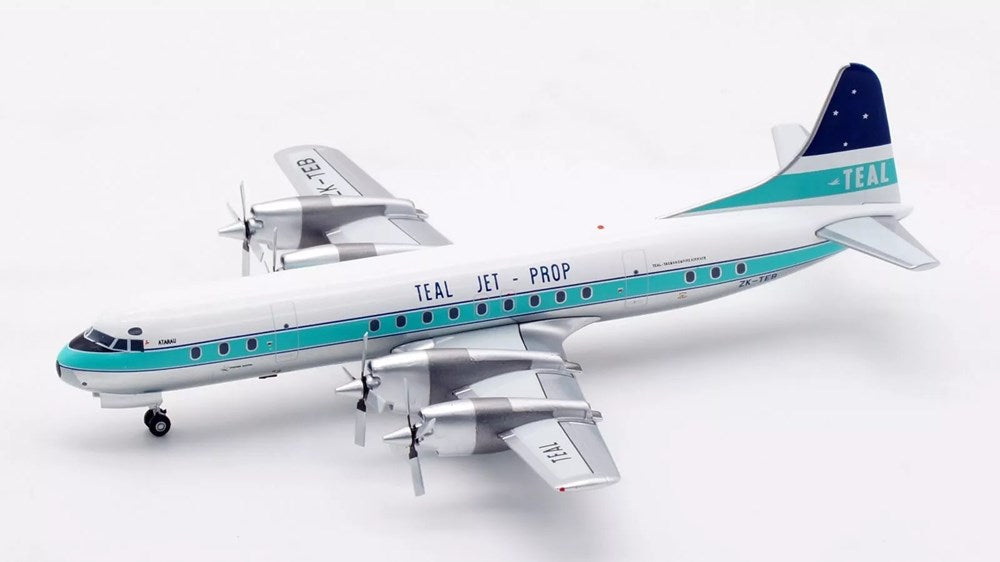 Inflight200 IF188TE0824 1:200 Tasman Empire Airways Limited (TEAL) Lockheed L-188C Electra “Atarau” ZK-TEB