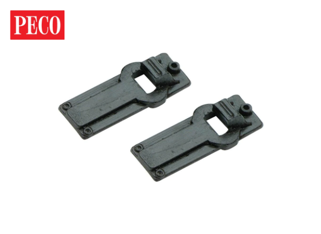 Peco IL-703 Individulay Code124 Slide Rail Chairs (O Gauge) for Bullhead Rail