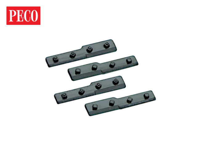 Peco IL-717 Individulay Cosmetic Fishplates (O Gauge)