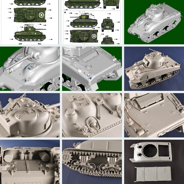 I Love Kit 61617 1:16 M4A1Medium Tank - Late