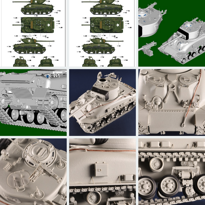 I Love Kit 61618 1:16 M4A1E8 Medium Tank
