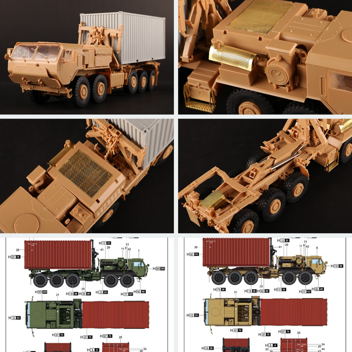 I Love Kit 63550 1:35 LVSR MKR18 Cargo Truck with 20ft Container