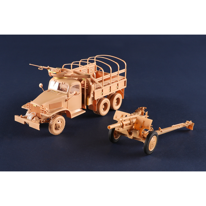 I Love Kit 63567 1:35 USA CCKW-352 Machine Gun Turret Version with M2A1 105MM Howitzer