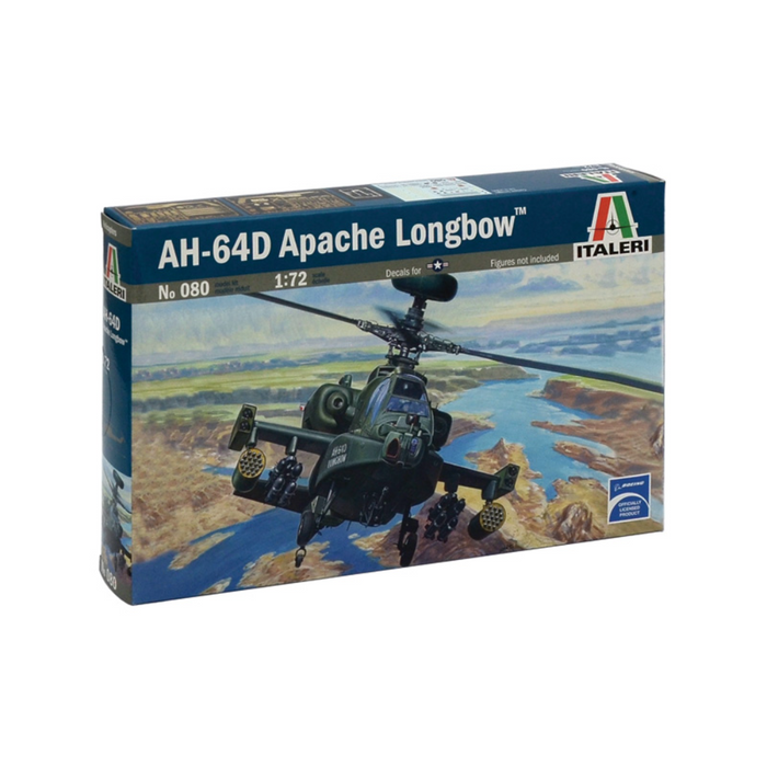 Italeri 0080 1:72 AH - 64 D Apache Longbow