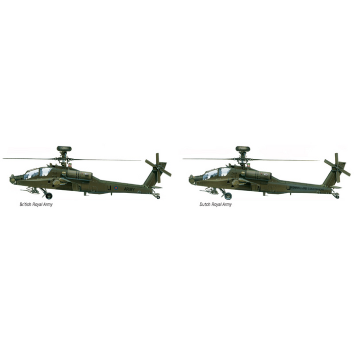 Italeri 0080 1:72 AH - 64 D Apache Longbow