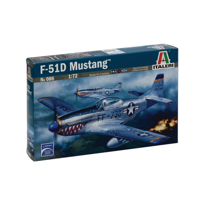 Italeri 086 1:72 P-51D MUSTANG