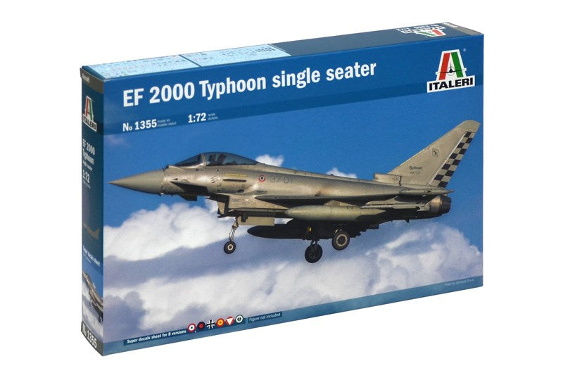 Italeri 1355 1:72 EF 2000 Typhoon single seater