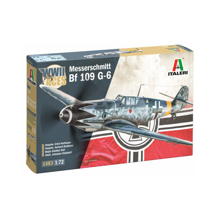 Italeri 1483 1:72 Messerschmitt Bf 109 G-6 Aces