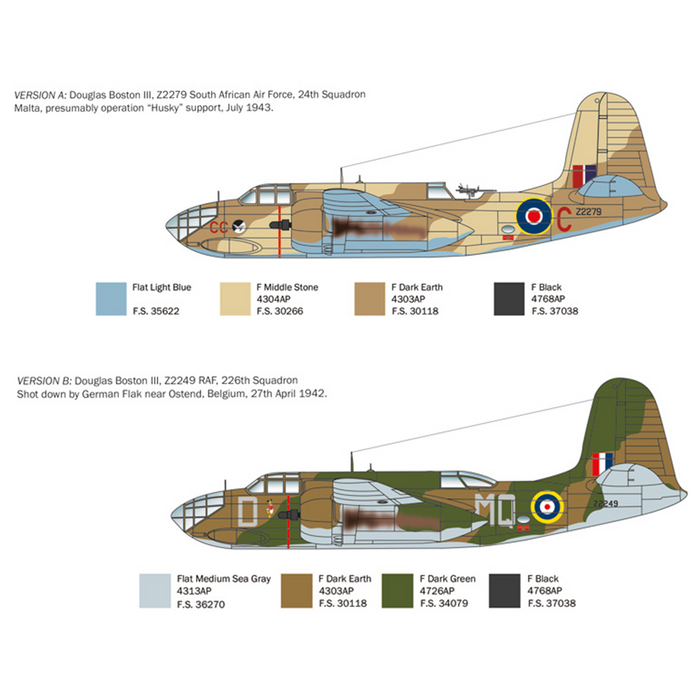 Italeri 2656 1:48 Boston III A-20 B/C Havoc