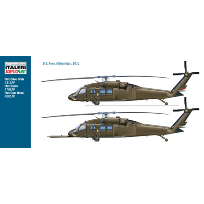 Italeri 2706 1:48 UH - 60 / MH - 60 Black Hawk