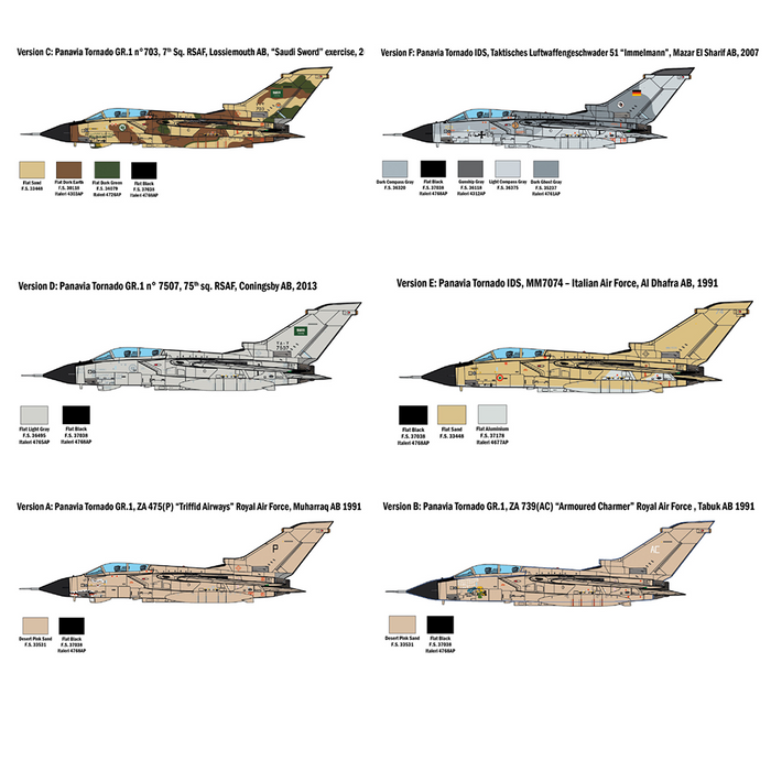 Italeri 2783 1:48 Tornado GR.1/IDS - Gulf War