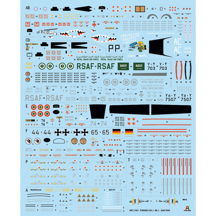 Italeri 2783 1:48 Tornado GR.1/IDS - Gulf War