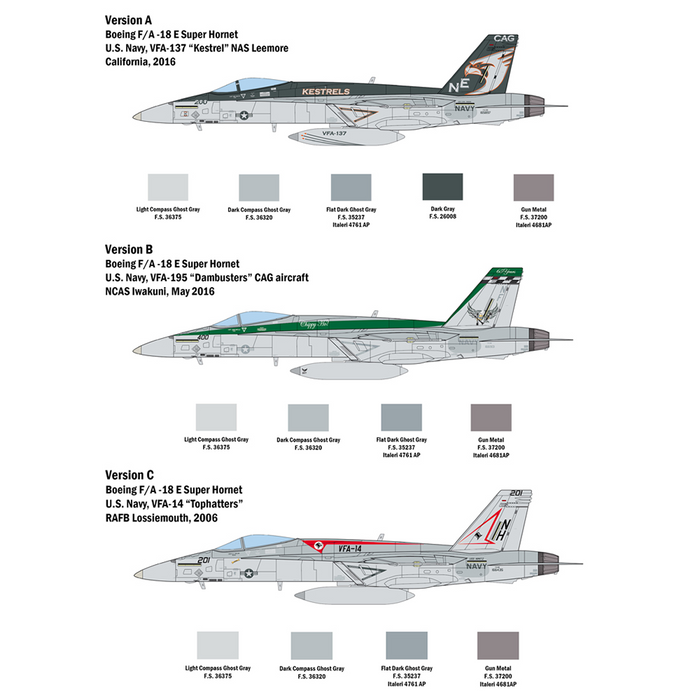 Italeri 2791 1:48 F/A-18E Super Hornet