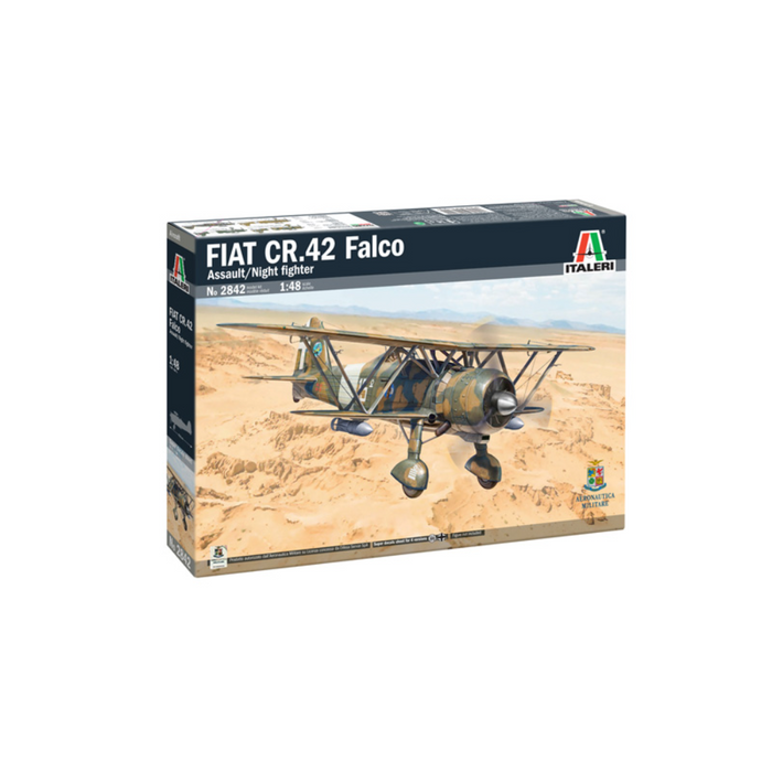 Italeri 2842 1:48 FIAT CR.42 Falco Assault/Night Fighter