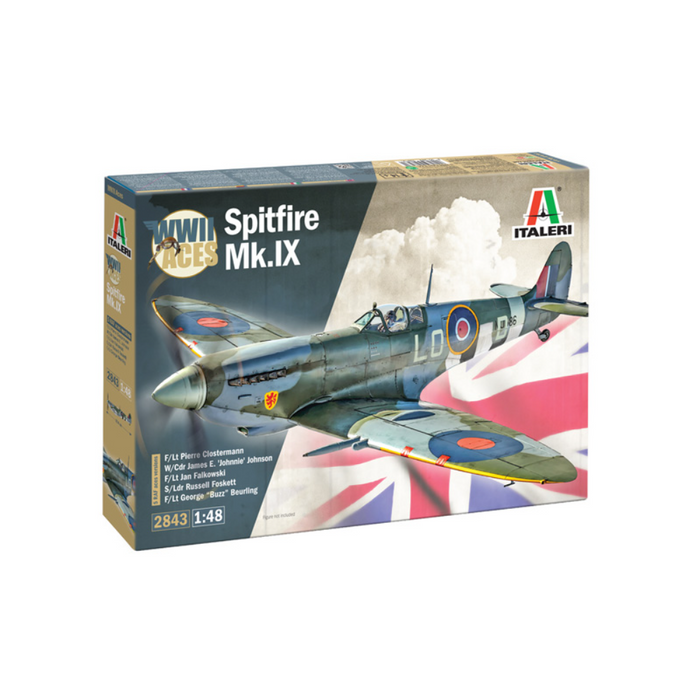 Italeri 2843 1:48 Spitfire Mk. IX Aces