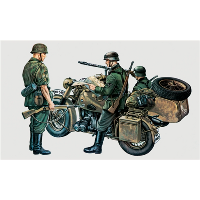 Italeri 0315 1:35 BMW R75 with Sidecar
