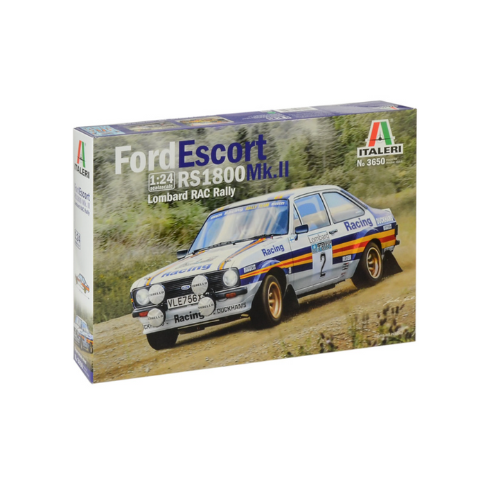 Italeri 3650 1:24 Ford Escort RS 1800 Mk.II Lombard RAC Rally