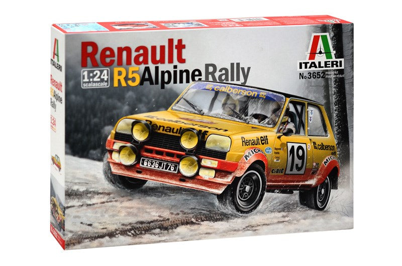 Italeri 3652 1:24 Renault R5 Alpine Rally