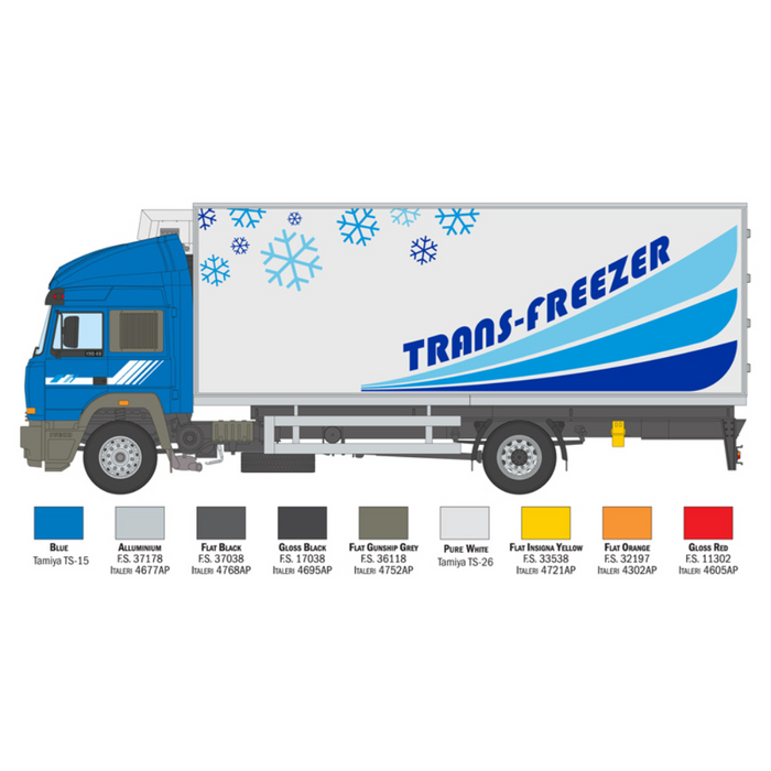 Italeri 3964 1:24 Iveco TURBOSTAR 190.48 Reefer Truck