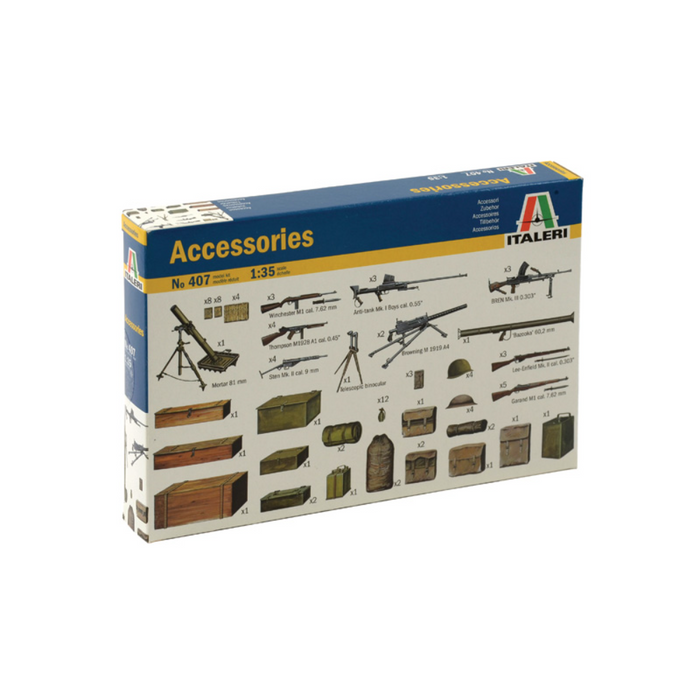 Italeri 407 1:35 WW2 Accessories