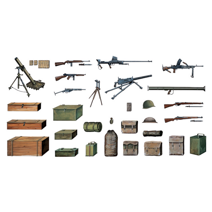 Italeri 407 1:35 WW2 Accessories