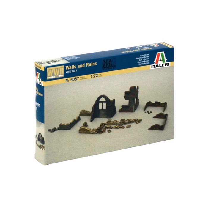 Italeri 6087 1:72 Accessories: Walls & Ruins