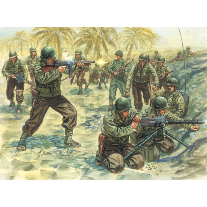 Italeri 6120 1:72 WII US Infantry