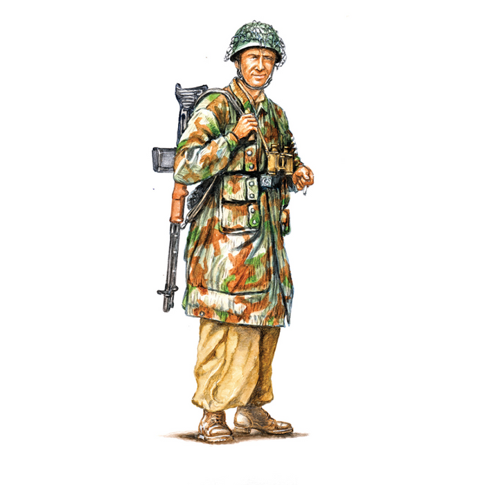 Italeri 6134 1:72 WWII German Paratroop. (Tropical)