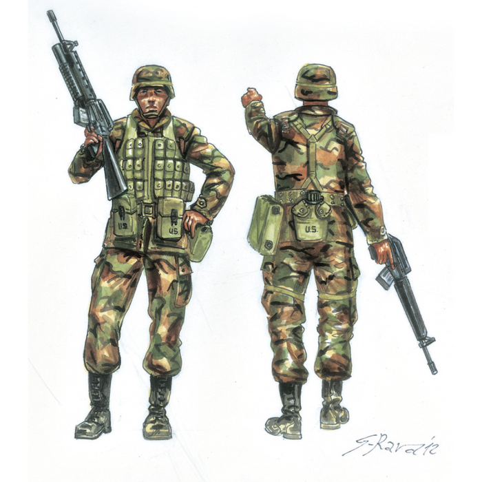 Italeri 6168 1:72 U.S. Infantry 90's