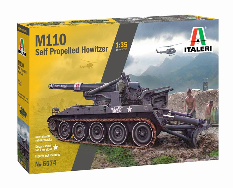 Italeri 6574 1:35 M110 Self-propelled Howitzer
