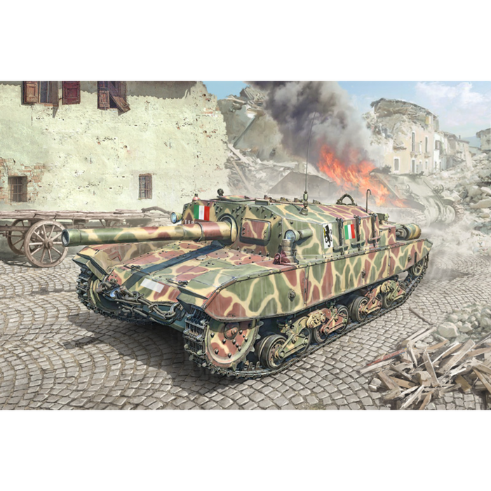 Italeri 6751 1:35 Semovente M43 da 105/25 Bassotto
