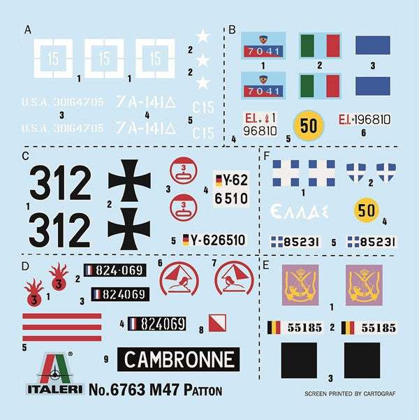 Italeri 6763 1:35 M47 Patton