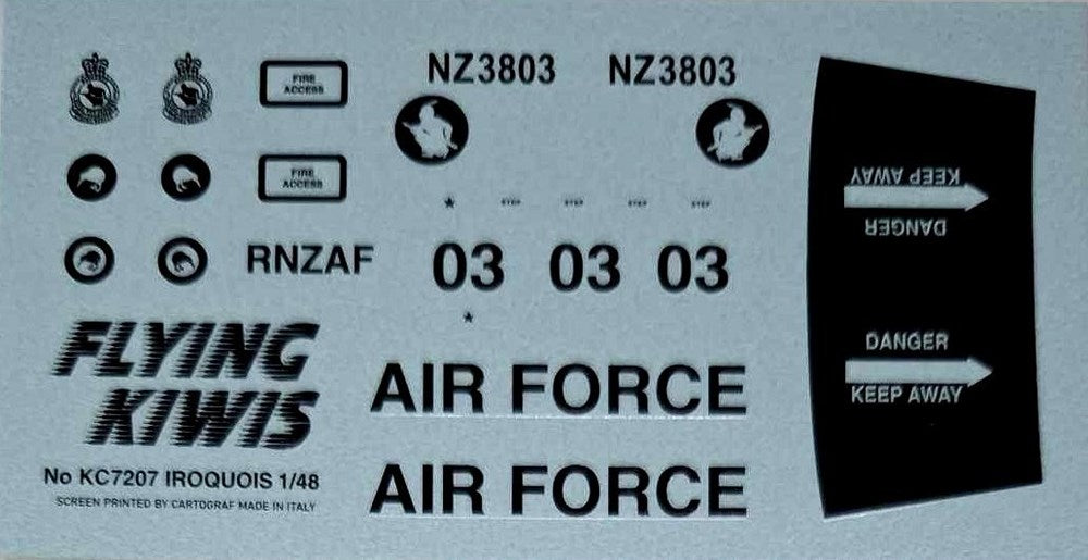 Italeri 849NZ 1:48 RNZAF Iroquois UH-1D