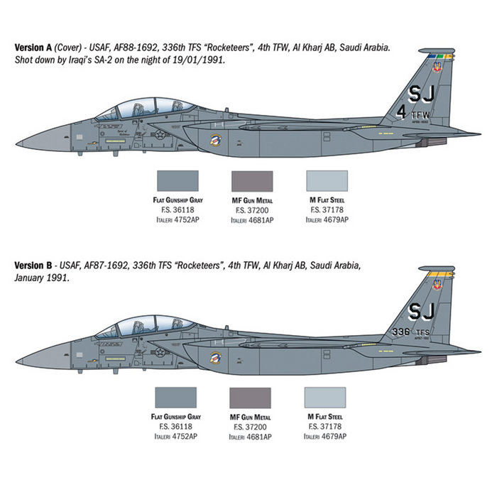 Italeri 90166 1:72 F-15E Strike Eagle