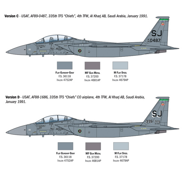 Italeri 90166 1:72 F-15E Strike Eagle