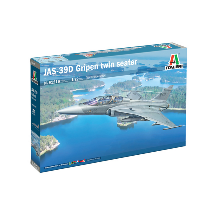 Italeri 91216 1:72 JAS-39D Gripen Twin Seater