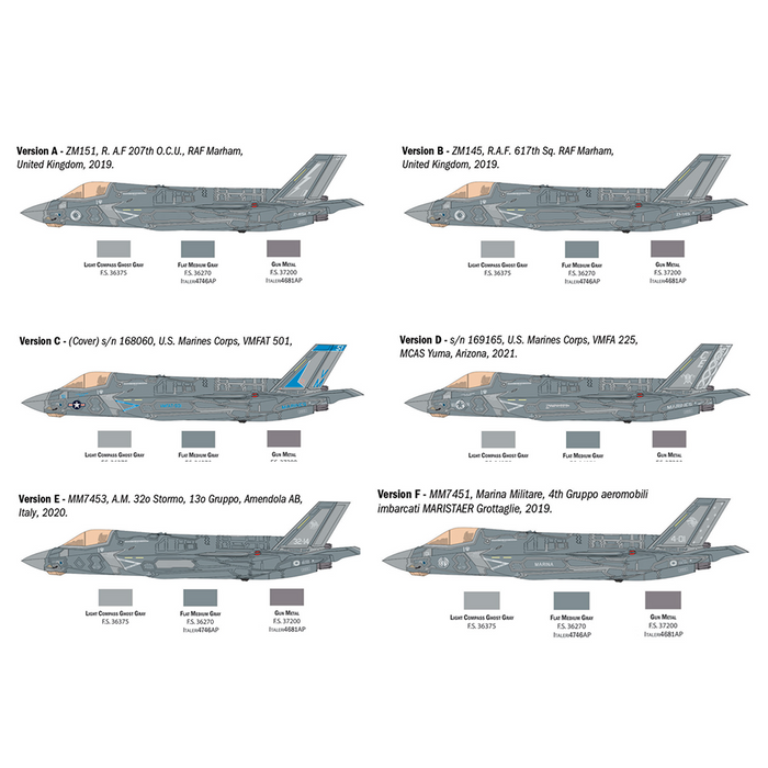 Italeri 92810 1:48 F-35 B Lightning II