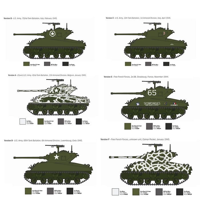 Italeri 96440 1:35 M4A3 76mm Wet Sherman