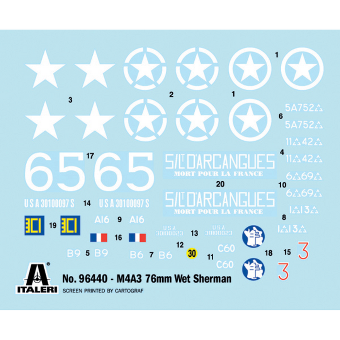 Italeri 96440 1:35 M4A3 76mm Wet Sherman