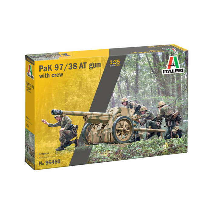 Italeri 96460 1:35 Pak 97/38 AT Gun with crew