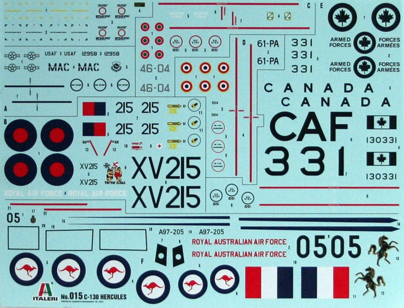 Italeri 015 1:72 C-130 Hercules E/H