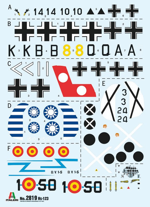 Italeri 2819 1:48 Henschel Hs 123