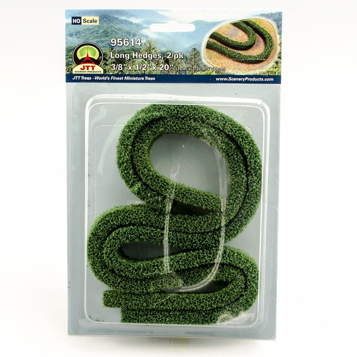 JTT 95614 Long Hedges 1cm x 1.3cm x 50cm (2pcs)