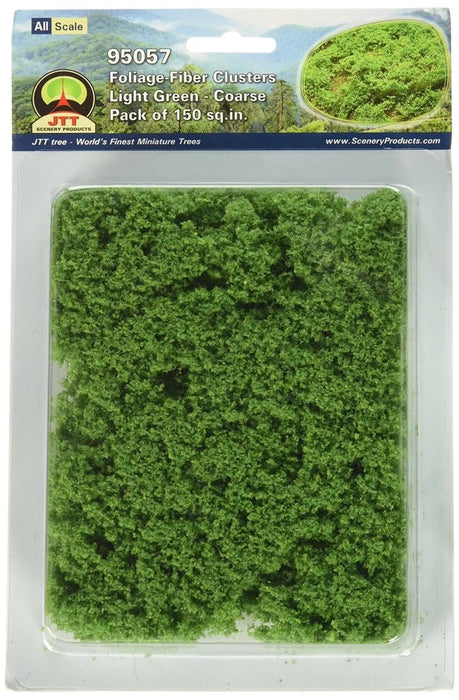 JTT 95057 Foliage-Fiber Cluster Light Green - Coarse