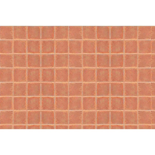 JTT 97419 1:24 (G-Scale) Square Tile Pattern Sheets - White (2pcs)